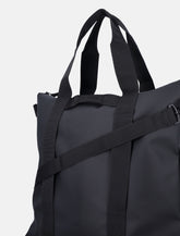 Rains Black Waterproof Tote Bag -  | Spazio Pritelli