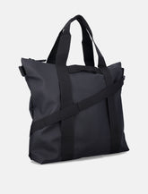 Rains Black Waterproof Tote Bag -  | Spazio Pritelli