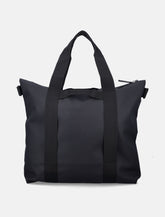 Rains Black Waterproof Tote Bag -  | Spazio Pritelli
