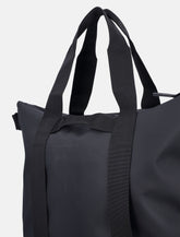 Rains Black Waterproof Tote Bag -  | Spazio Pritelli