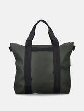 Rains Black Waterproof Tote Bag -  | Spazio Pritelli