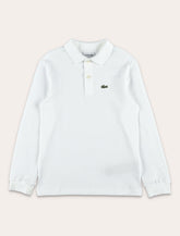 Grey cotton crewneck Lacoste Kids sweatshirt -  | Spazio Pritelli