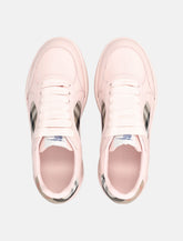 Burberry London Leather and Check Terrace Women’s Sneakers -  | Spazio Pritelli