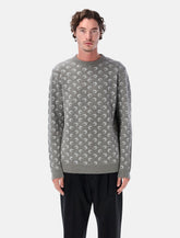 Marine Serre Moon jacquard crewneck sweater -  | Spazio Pritelli