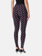 Marine Serre all-over Moon print leggings -  | Spazio Pritelli