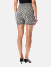 Marine Serre Moon Jacquard High-Waisted Shorts -  | Spazio Pritelli