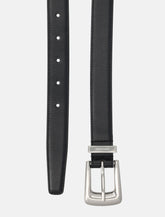 Saint Laurent Folk Smooth Leather Belt -  | Spazio Pritelli