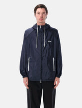 Prada Piumino May Drawstring Hood Navy -  | Spazio Pritelli