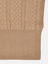 Max Mara Cashmere Cable-Knit Balaclava -  | Spazio Pritelli