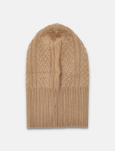 Max Mara Cashmere Cable-Knit Balaclava -  | Spazio Pritelli