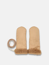 Max Mara bouclé mittens with removable lanyard -  | Spazio Pritelli
