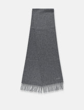 Max Mara wool scarf with embroidered logo -  | Spazio Pritelli