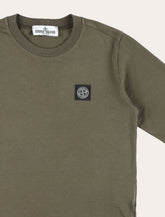 Stone Island Junior Light Cotton Jersey Long-Sleeve T-Shirt -  | Spazio Pritelli