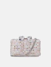 Self-Portrait multi crystal clutch bag -  | Spazio Pritelli