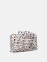 Self-Portrait multi crystal clutch bag -  | Spazio Pritelli