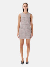 Self-Portrait bouclé sleeveless mini dress -  | Spazio Pritelli