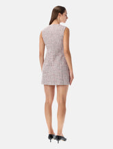 Self-Portrait bouclé sleeveless mini dress -  | Spazio Pritelli