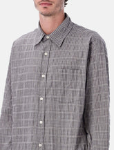 Mfpen Executive Shirt grey textured check -  | Spazio Pritelli