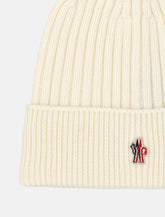 Rib knit wool beanie Moncler Grenoble -  | Spazio Pritelli