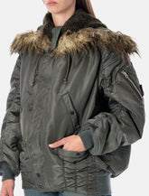 Junya Watanabe oversized bomber jacket -  | Spazio Pritelli