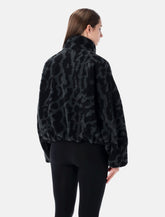 Nike High-Pile black fleece jacket -  | Spazio Pritelli