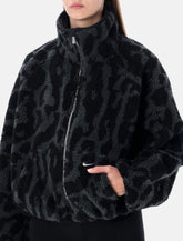 Nike High-Pile black fleece jacket -  | Spazio Pritelli