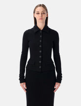 Dolce & Gabbana black single-breasted wool jacket -  | Spazio Pritelli