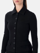 Dolce & Gabbana black single-breasted wool jacket -  | Spazio Pritelli