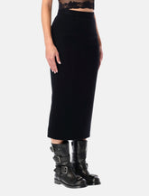 Dolce & Gabbana black wool pencil skirt -  | Spazio Pritelli