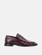 Miista Zita Bordeaux Leather Loafers -  | Spazio Pritelli