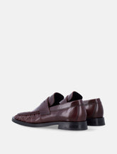 Miista Zita Bordeaux Leather Loafers -  | Spazio Pritelli