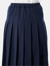 Comme des Garçons Girl navy pleated midi skirt -  | Spazio Pritelli