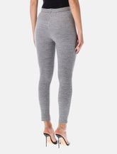 Balmain grey cotton jersey leggings -  | Spazio Pritelli