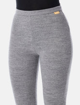 Balmain grey cotton jersey leggings -  | Spazio Pritelli