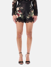 Shorts Zimmermann Hypnotic con dettagli in pizzo -  | Spazio Pritelli