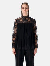 Zimmermann Hypnotic lace yoke top -  | Spazio Pritelli