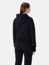Coperni fitted zip-up grey organic cotton hoodie -  | Spazio Pritelli