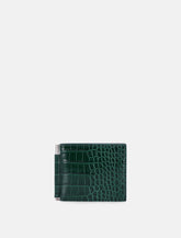 Tom Ford Croc-Embossed Leather Money Clip Wallet -  | Spazio Pritelli