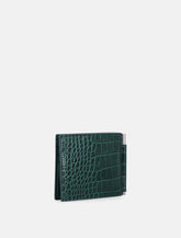 Tom Ford Croc-Embossed Leather Money Clip Wallet -  | Spazio Pritelli