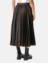 Sacai wool and twill midi skirt -  | Spazio Pritelli