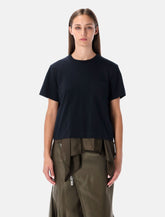 Sacai t-shirt with voile back insert -  | Spazio Pritelli