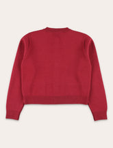 Fendi Kids wool cardigan with logo -  | Spazio Pritelli