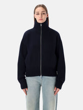 Extreme Cashmere n°438 Xtra Fab cashmere zip-up cardigan -  | Spazio Pritelli