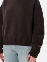 Extreme Cashmere n°434 Crop Xtra cashmere turtleneck sweater -  | Spazio Pritelli