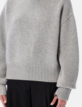 Extreme Cashmere n°434 Crop Xtra cashmere turtleneck sweater -  | Spazio Pritelli