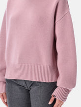 Extreme Cashmere n°434 Crop Xtra cashmere turtleneck sweater -  | Spazio Pritelli
