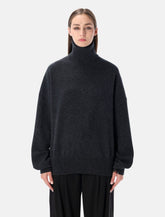Extreme Cashmere n°204 Jill cashmere turtleneck sweater -  | Spazio Pritelli