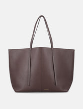 Abilla Oversized Leather Tote Bag -  | Spazio Pritelli