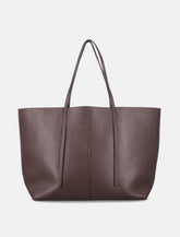Abilla Oversized Leather Tote Bag -  | Spazio Pritelli