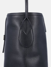 Marylle Small Grainy Leather Bucket Bag -  | Spazio Pritelli